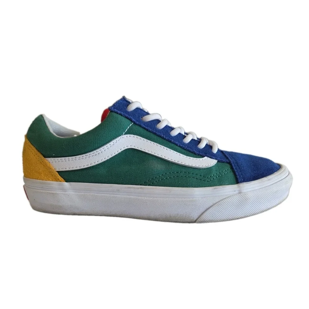 Vans Old Skool Yacht Club Shoes Suede Canvas Mens 5.5 Womens 7